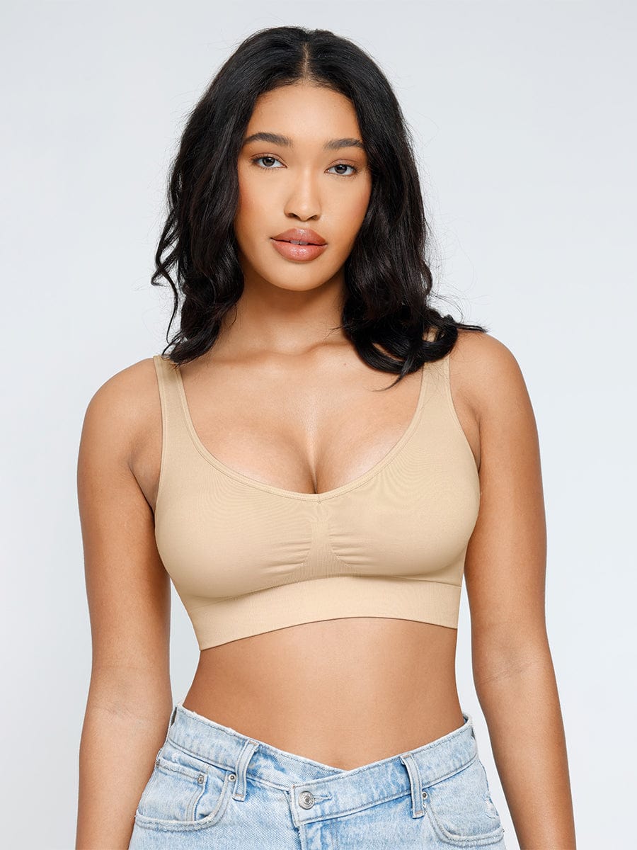 Back Fat Reduction Seamless Bra