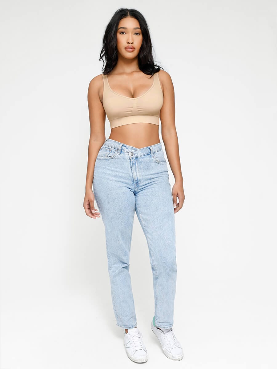 Back Fat Reduction Seamless Bra