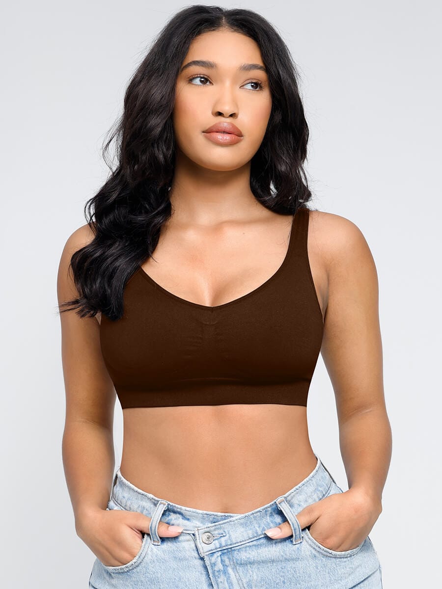 Back Fat Reduction Seamless Bra