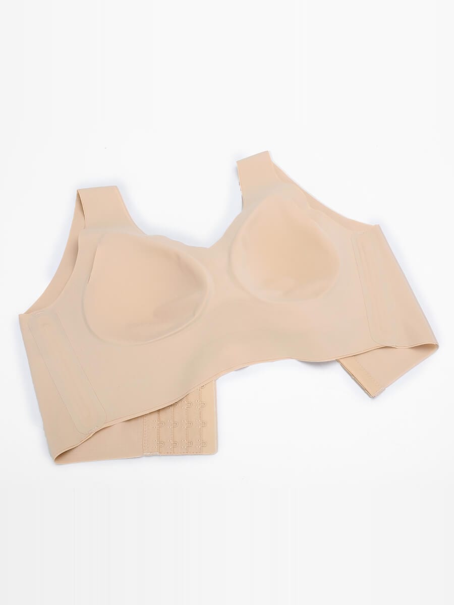 Fitted V-Neck Seamless Bra