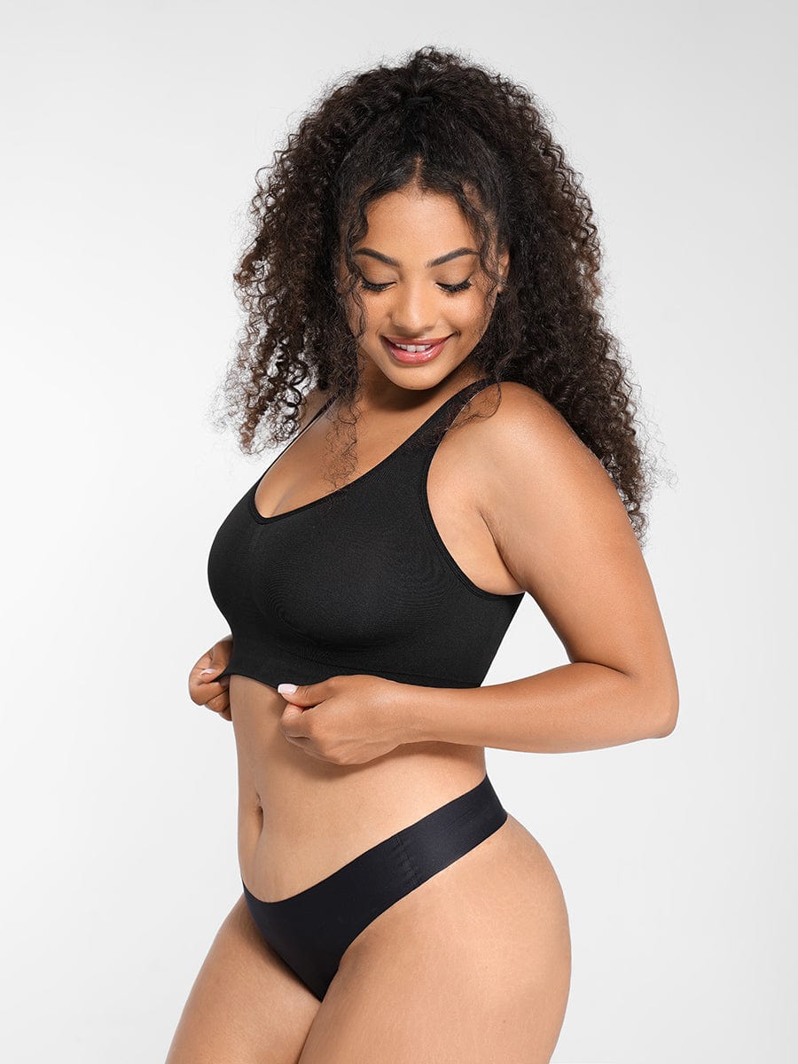 Reversible Seamless Wireless Bra