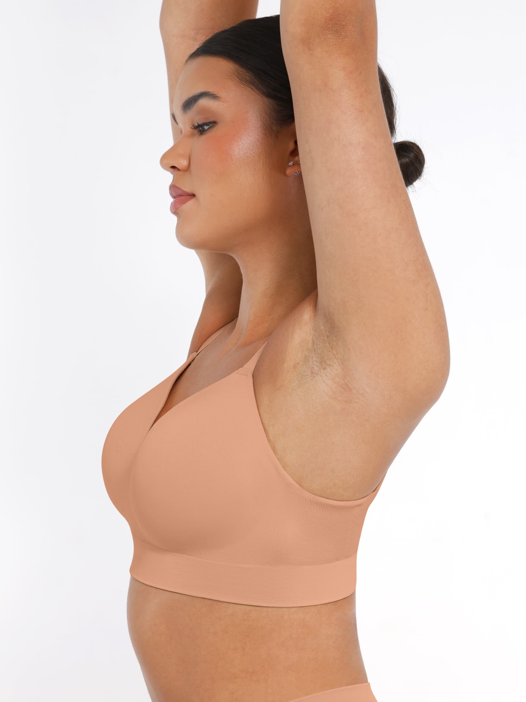 Double-Layer Wireless Bust Bra