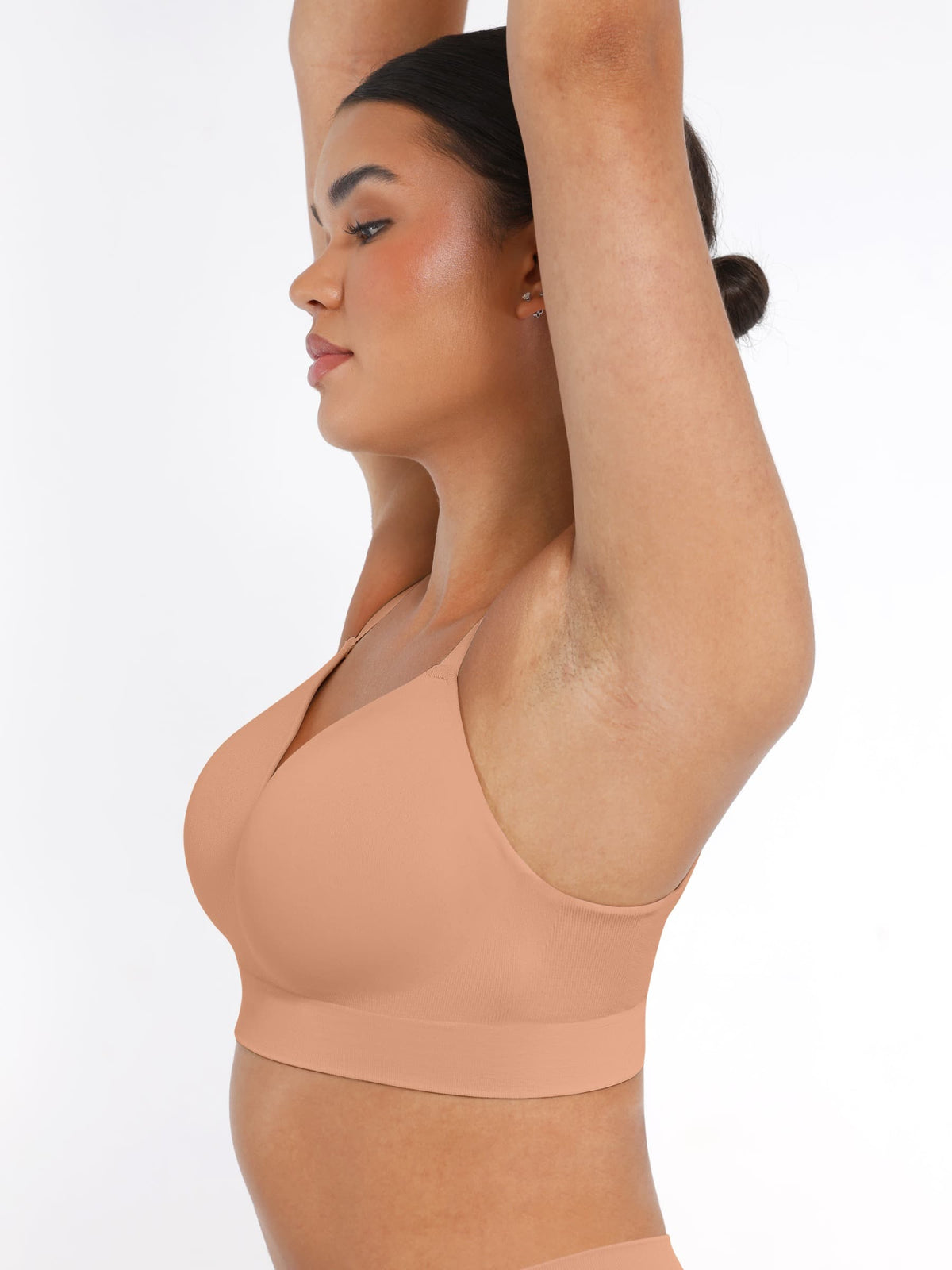 Seamless Wireless Support Bra