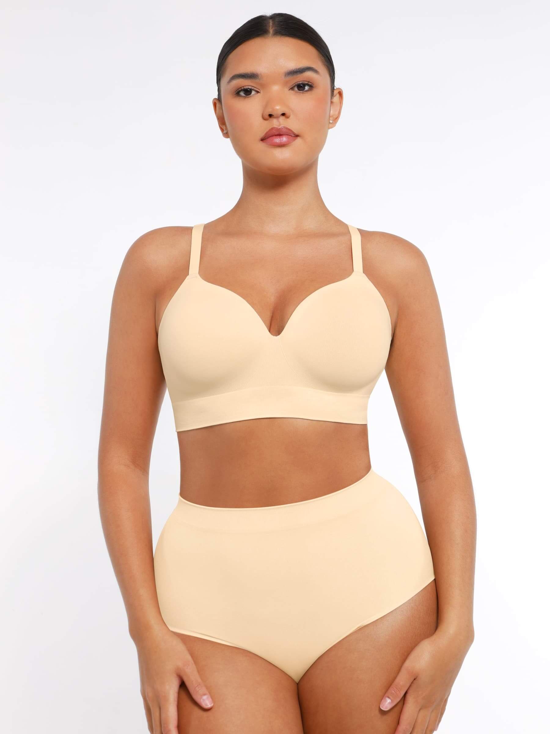 Double-Layer Wireless Bust Bra
