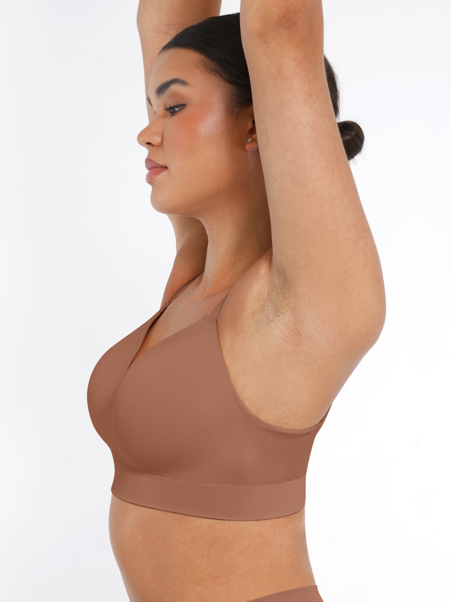 Double-Layer Wireless Bust Bra