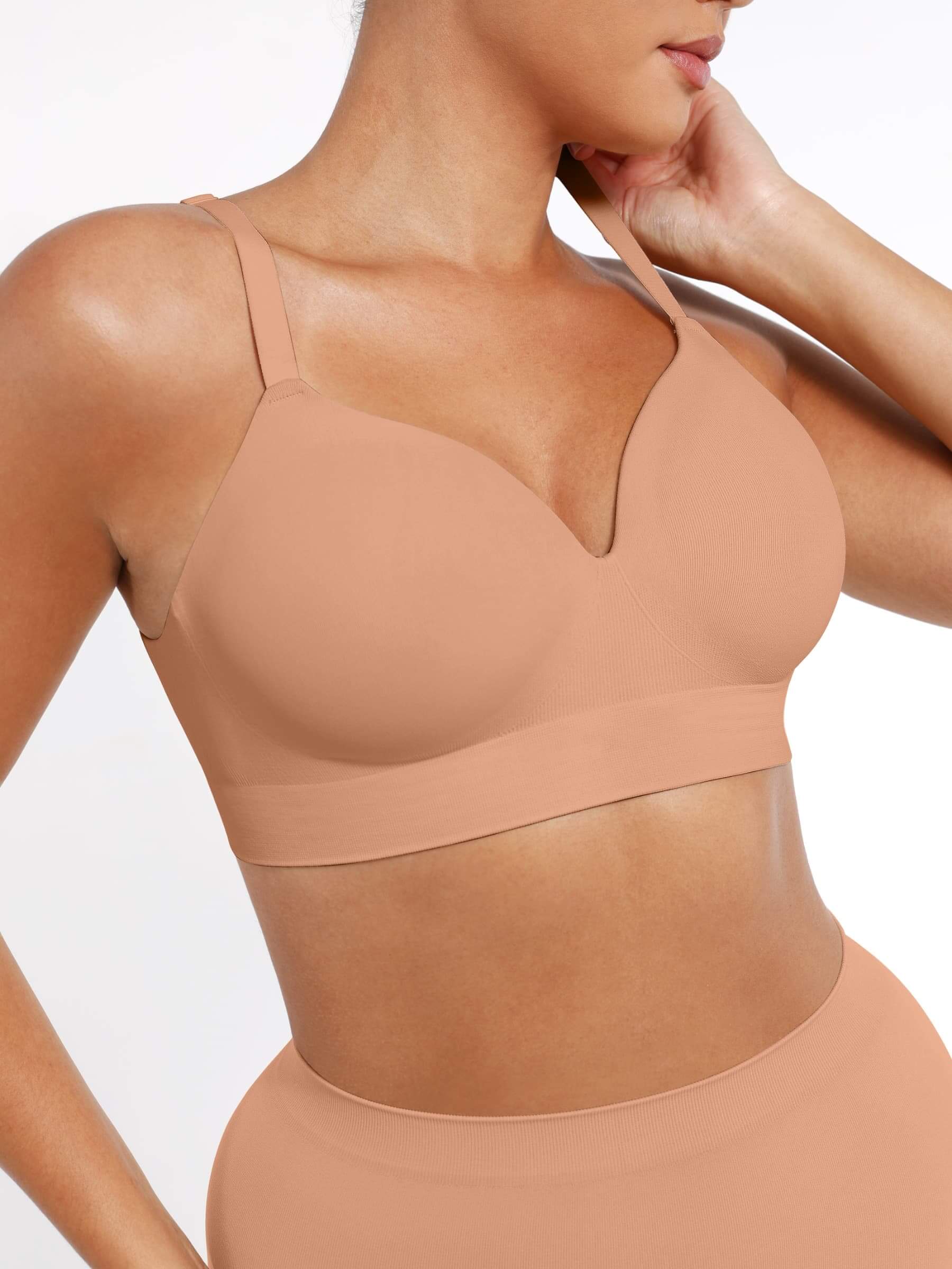 Double-Layer Wireless Bust Bra