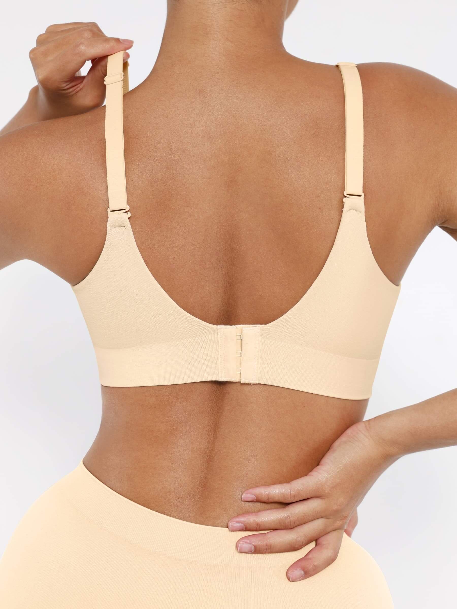 Double-Layer Wireless Bust Bra