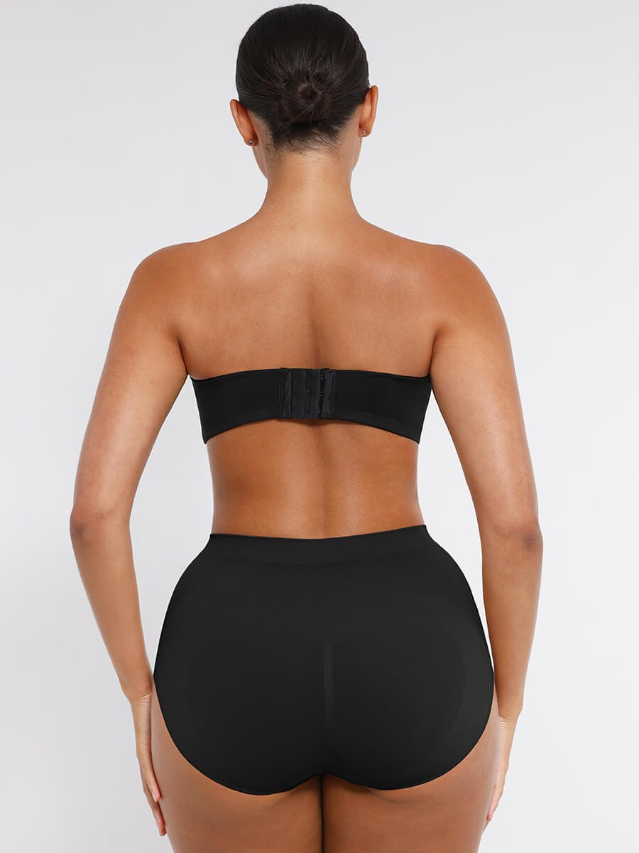 Strapless Gathering Support Bra