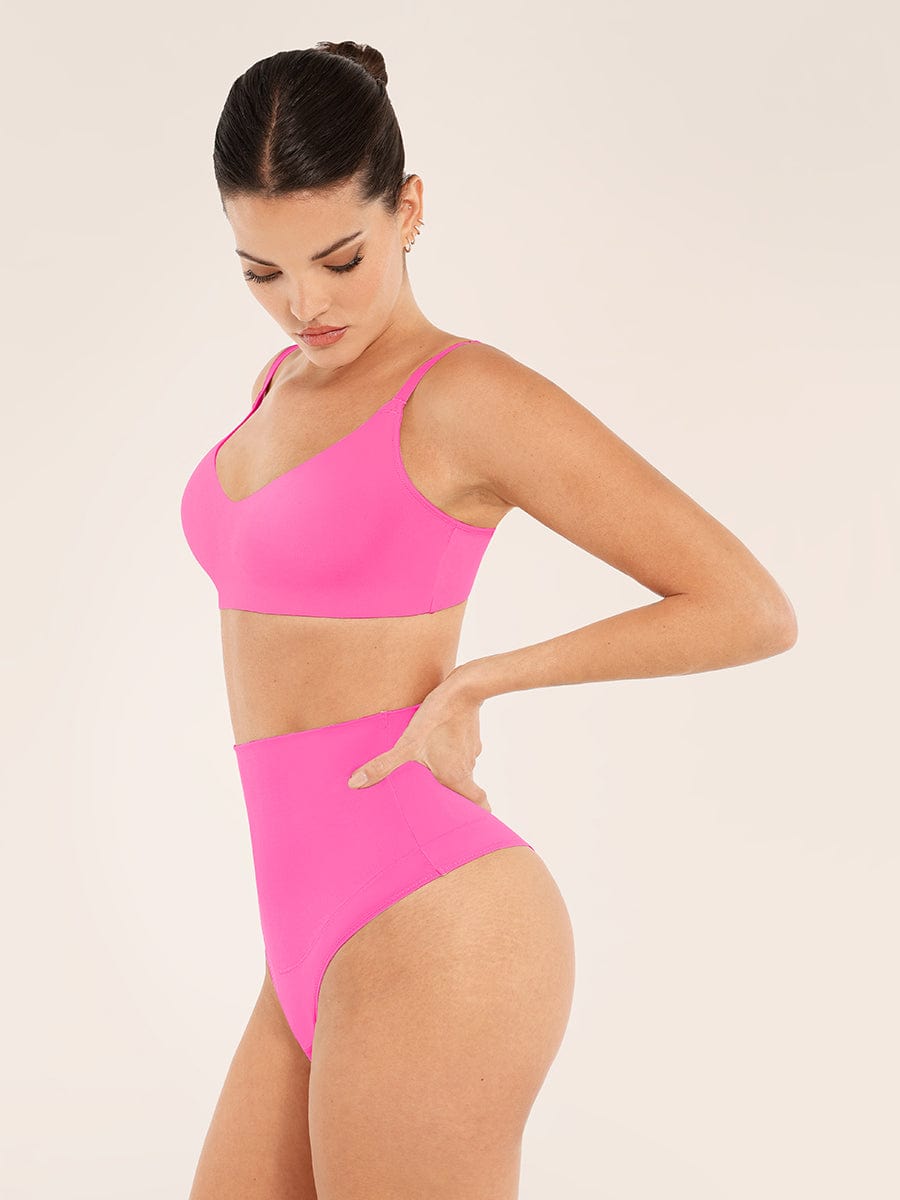 Seamless V-Neck Bralette