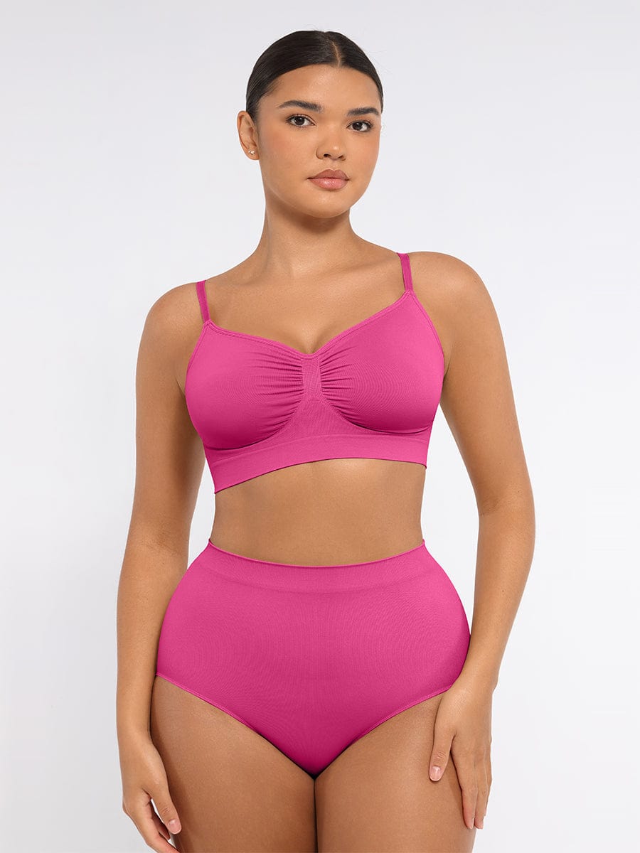 Seamless Peach Hip Brief