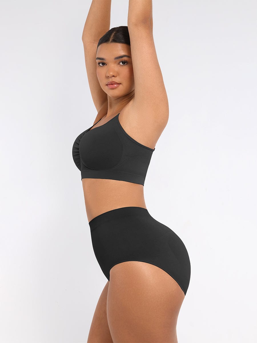 Seamless Peach Hip Brief