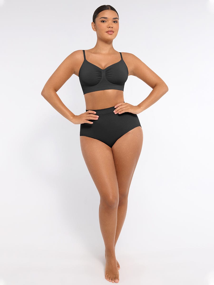 Seamless Peach Hip Brief