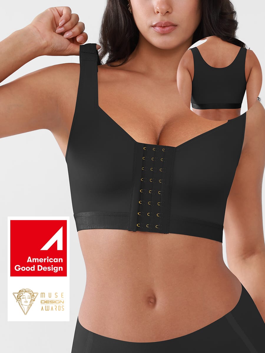 Front Closure Recovery Bra