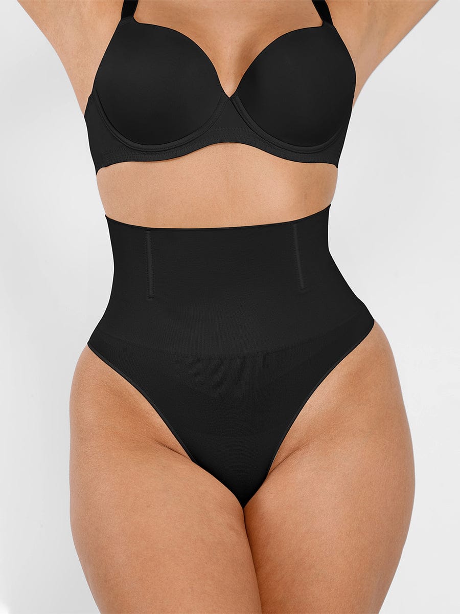 High-Waist Seamless Shaping Thong