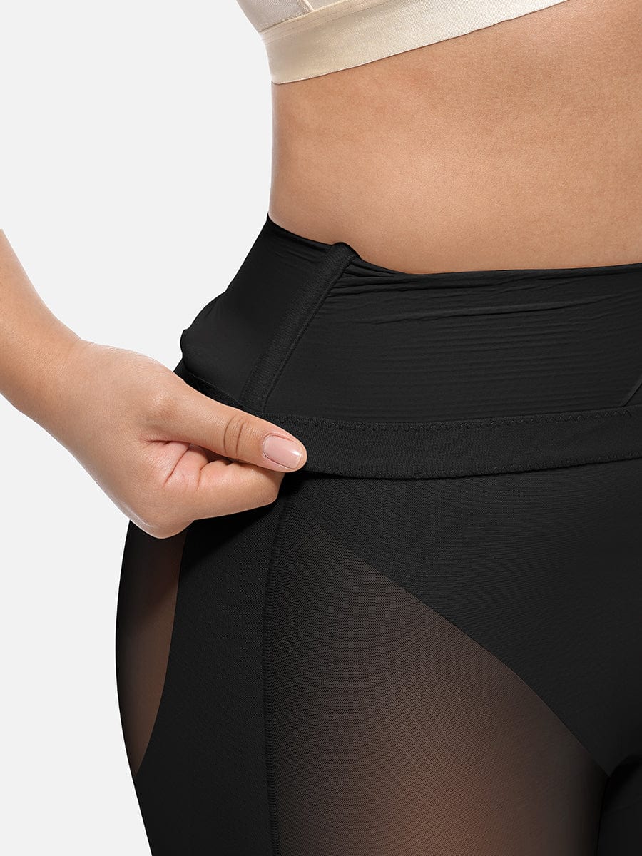 Steel Boned Mesh Shaper Shorts