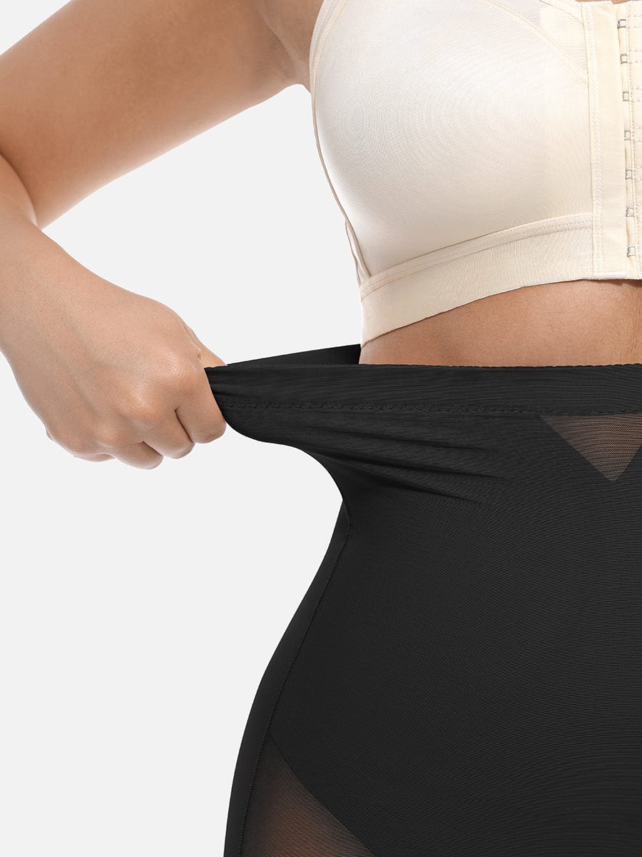 Steel Boned Mesh Shaper Shorts