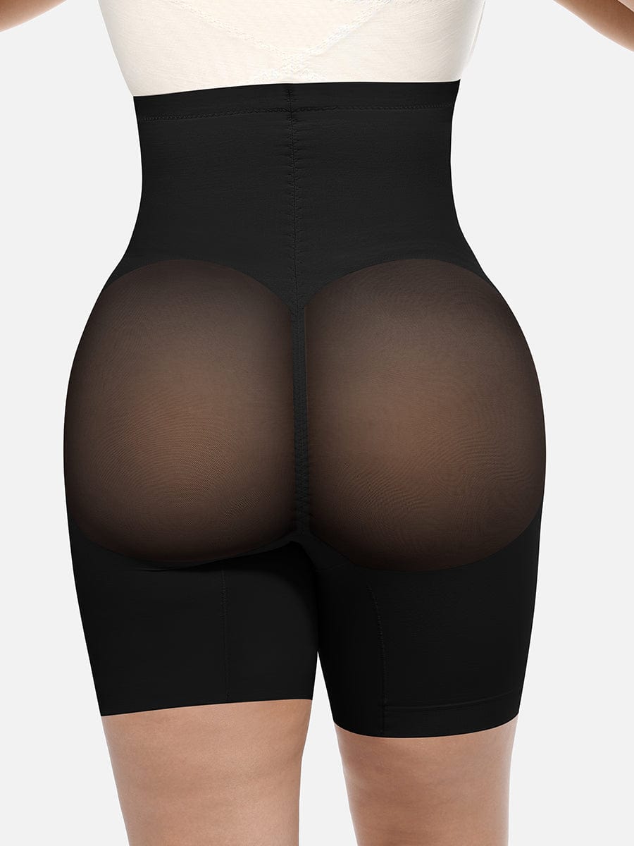 Steel Boned Mesh Shaper Shorts