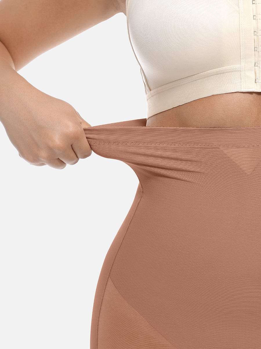 Steel Boned Mesh Shaper Shorts