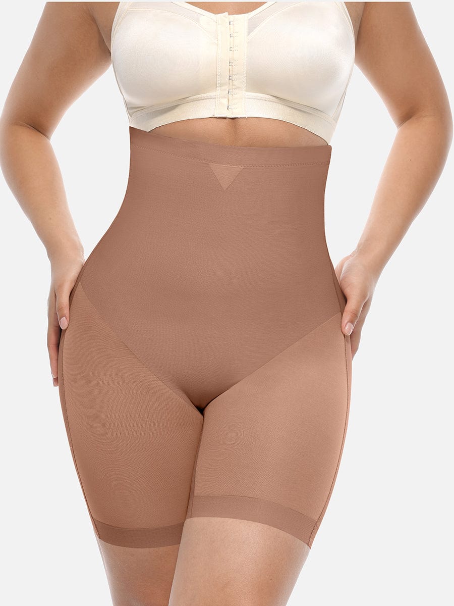 Steel Boned Mesh Shaper Shorts