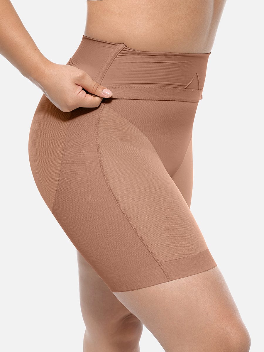 Steel Boned Mesh Shaper Shorts