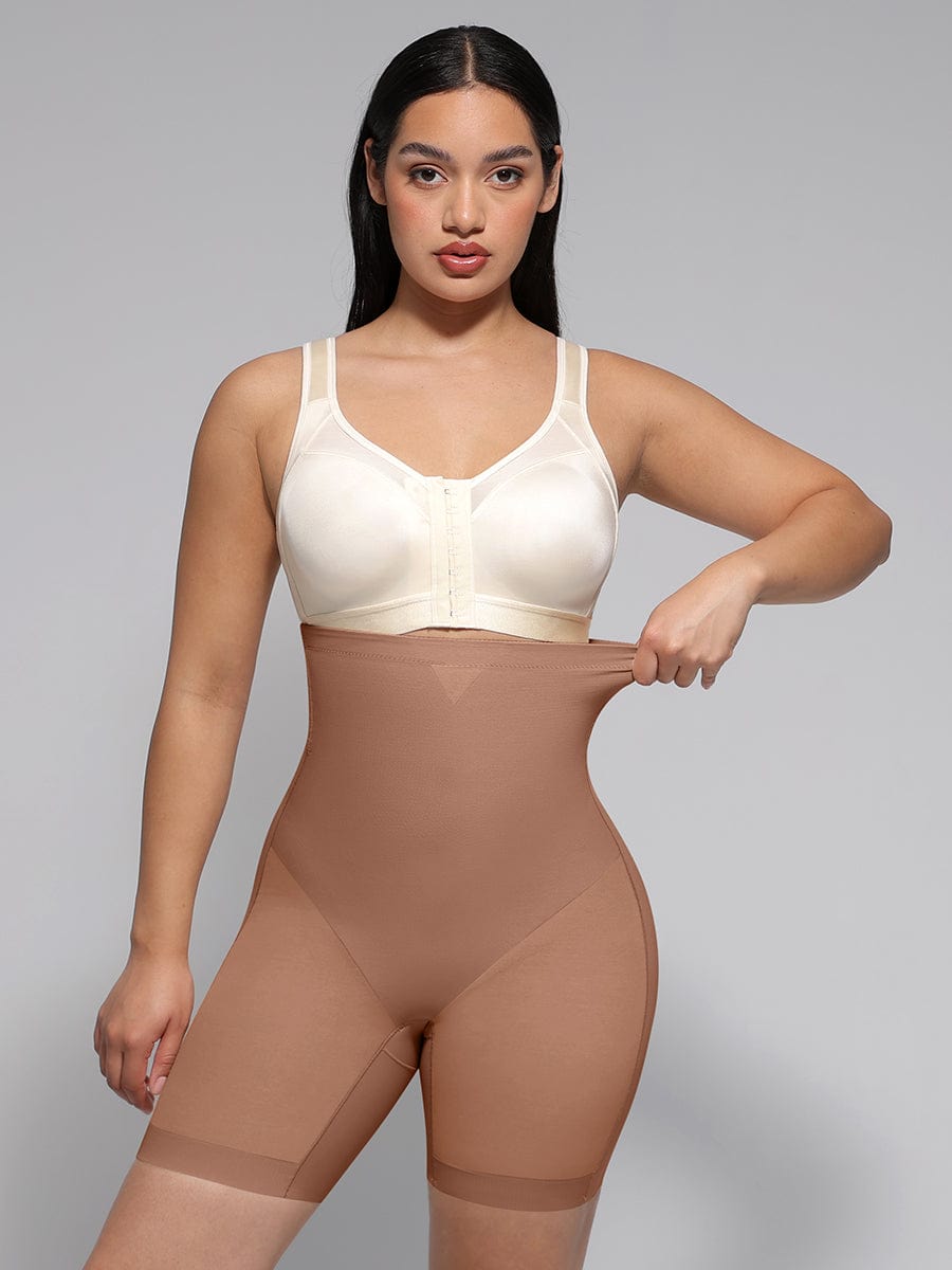 Steel Boned Mesh Shaper Shorts