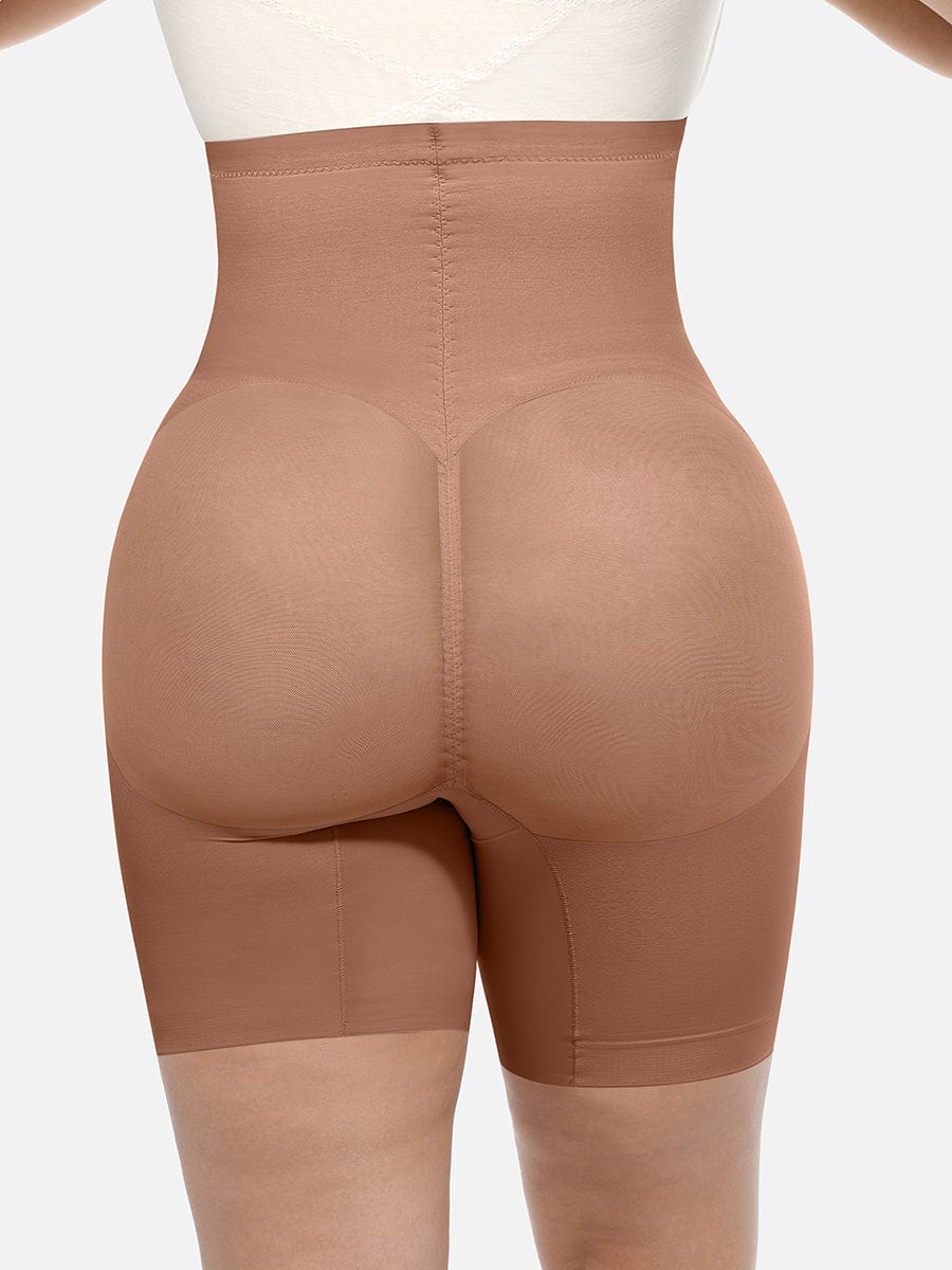 Steel Boned Mesh Shaper Shorts