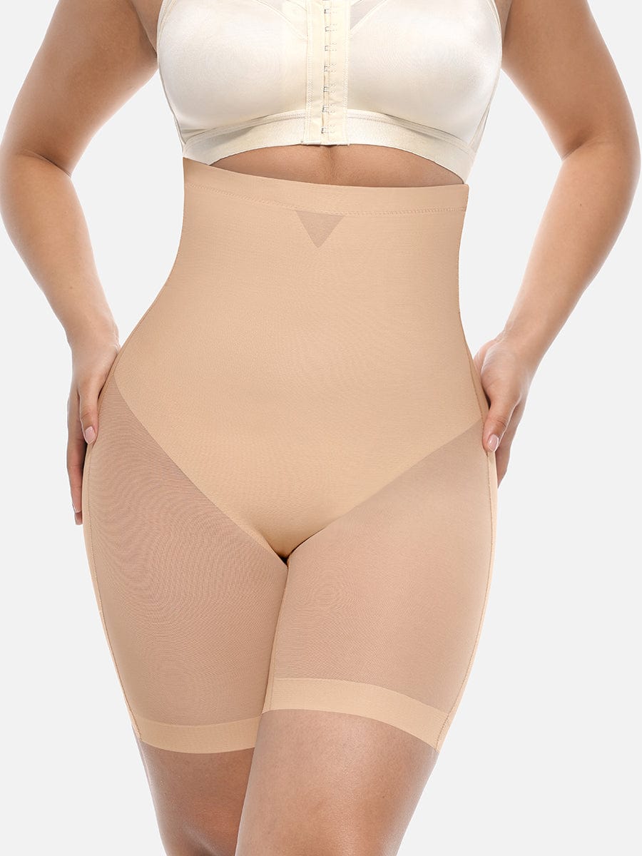 Steel Boned Mesh Shaper Shorts