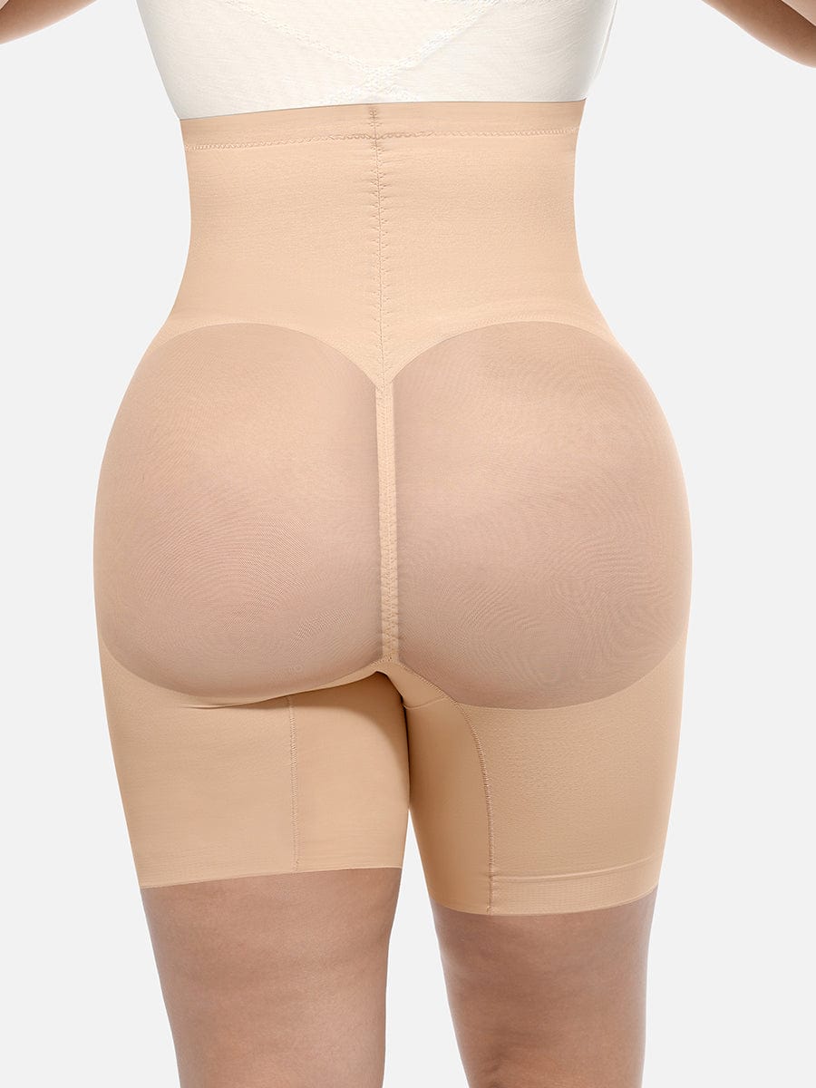 Steel Boned Mesh Shaper Shorts
