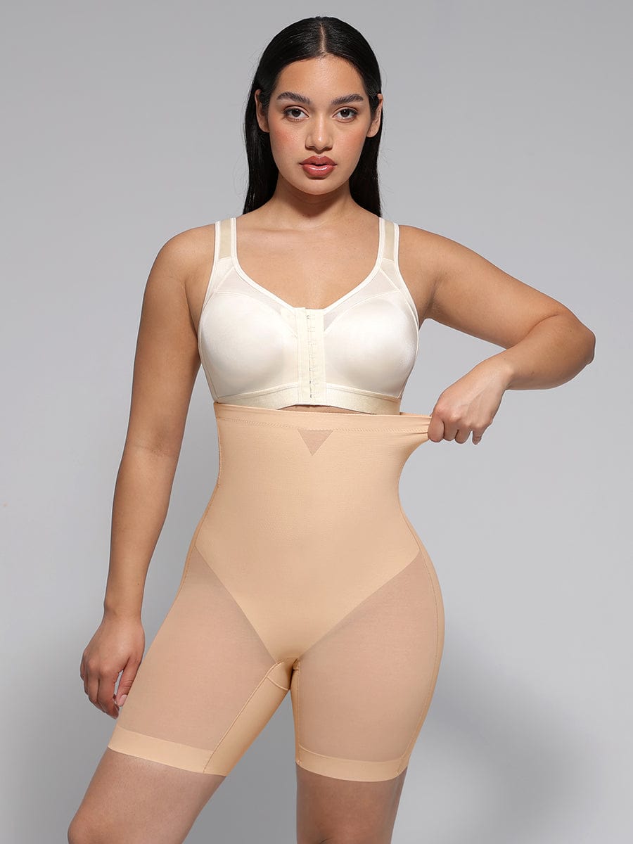 Steel Boned Mesh Shaper Shorts