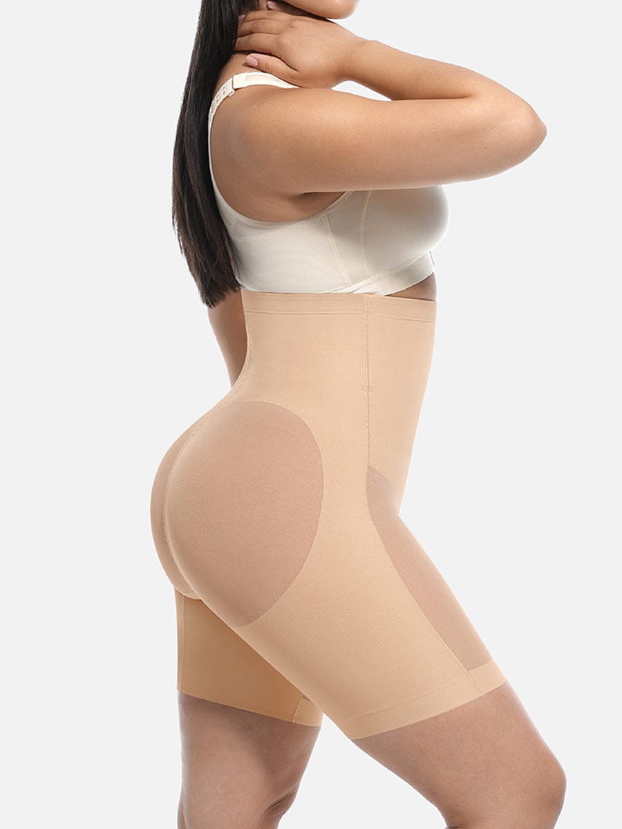Steel Boned Mesh Shaper Shorts