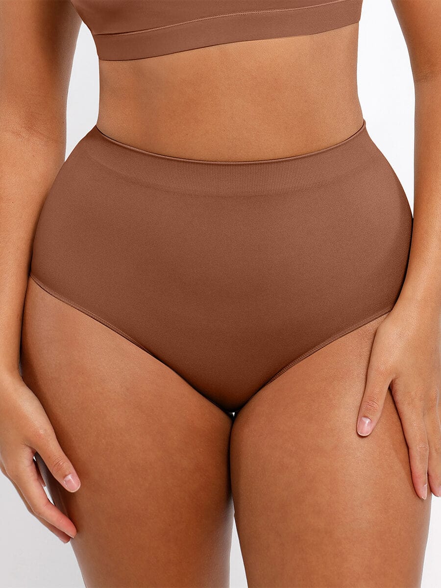 Seamless Peach Hip Brief