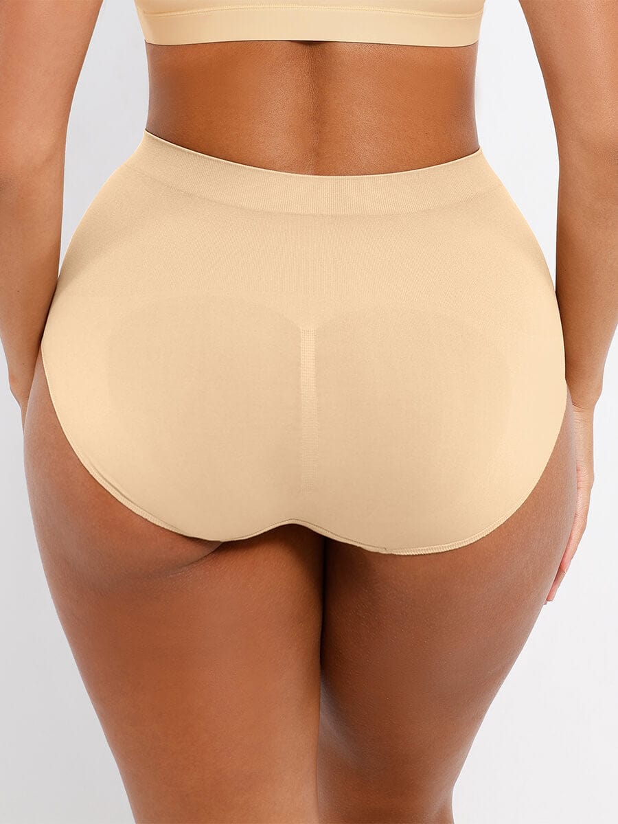 Seamless Peach Hip Brief