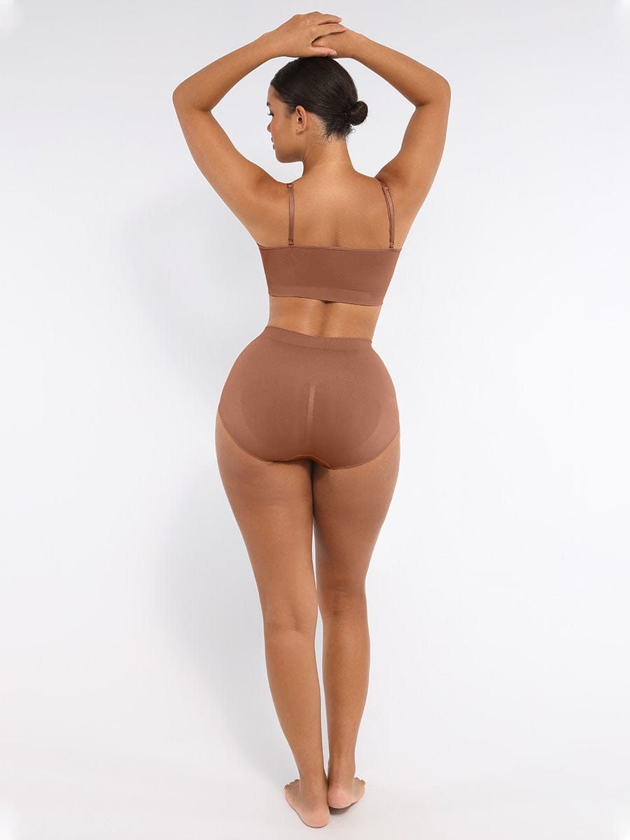 Seamless Peach Hip Brief