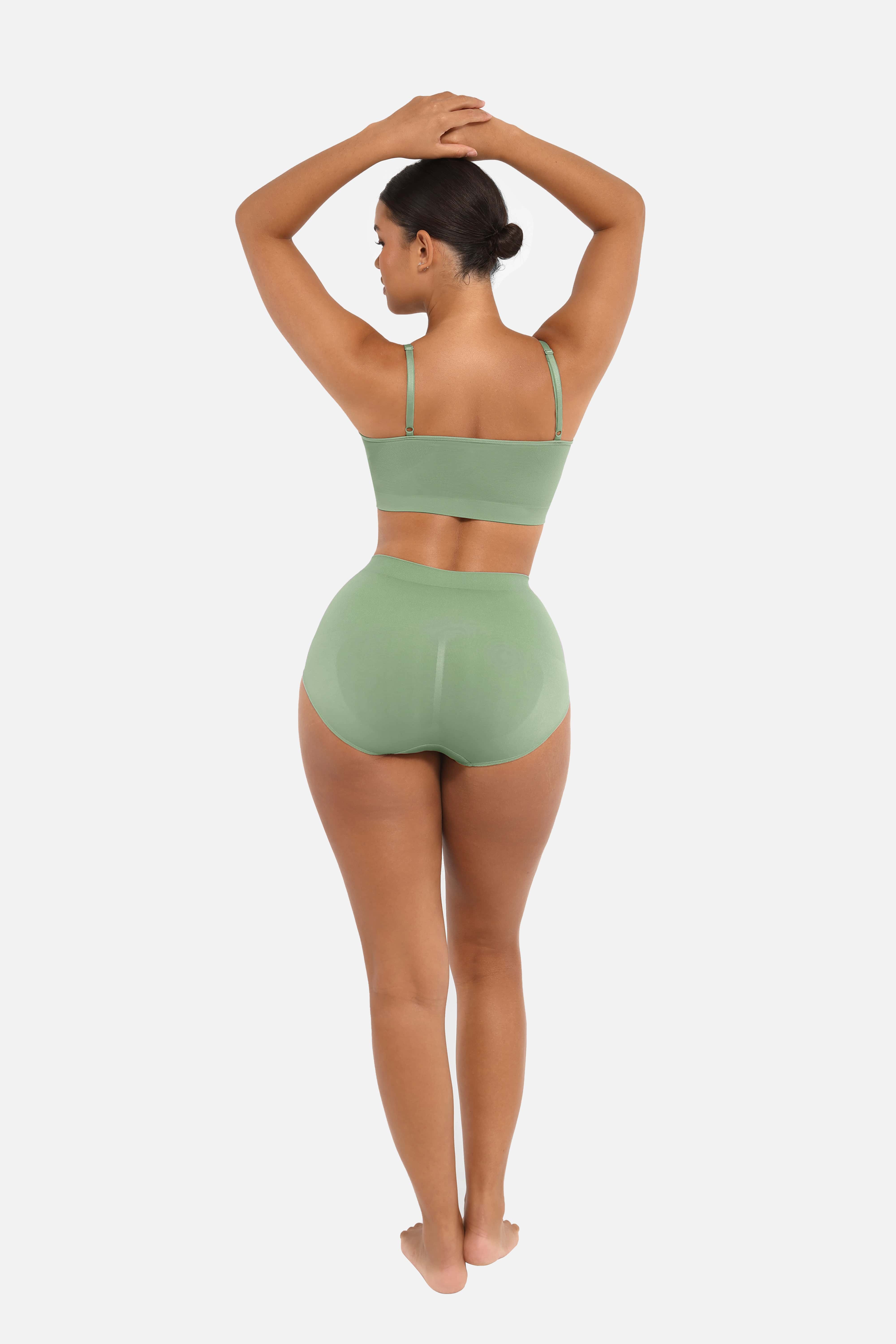 Seamless Peach Hip Brief