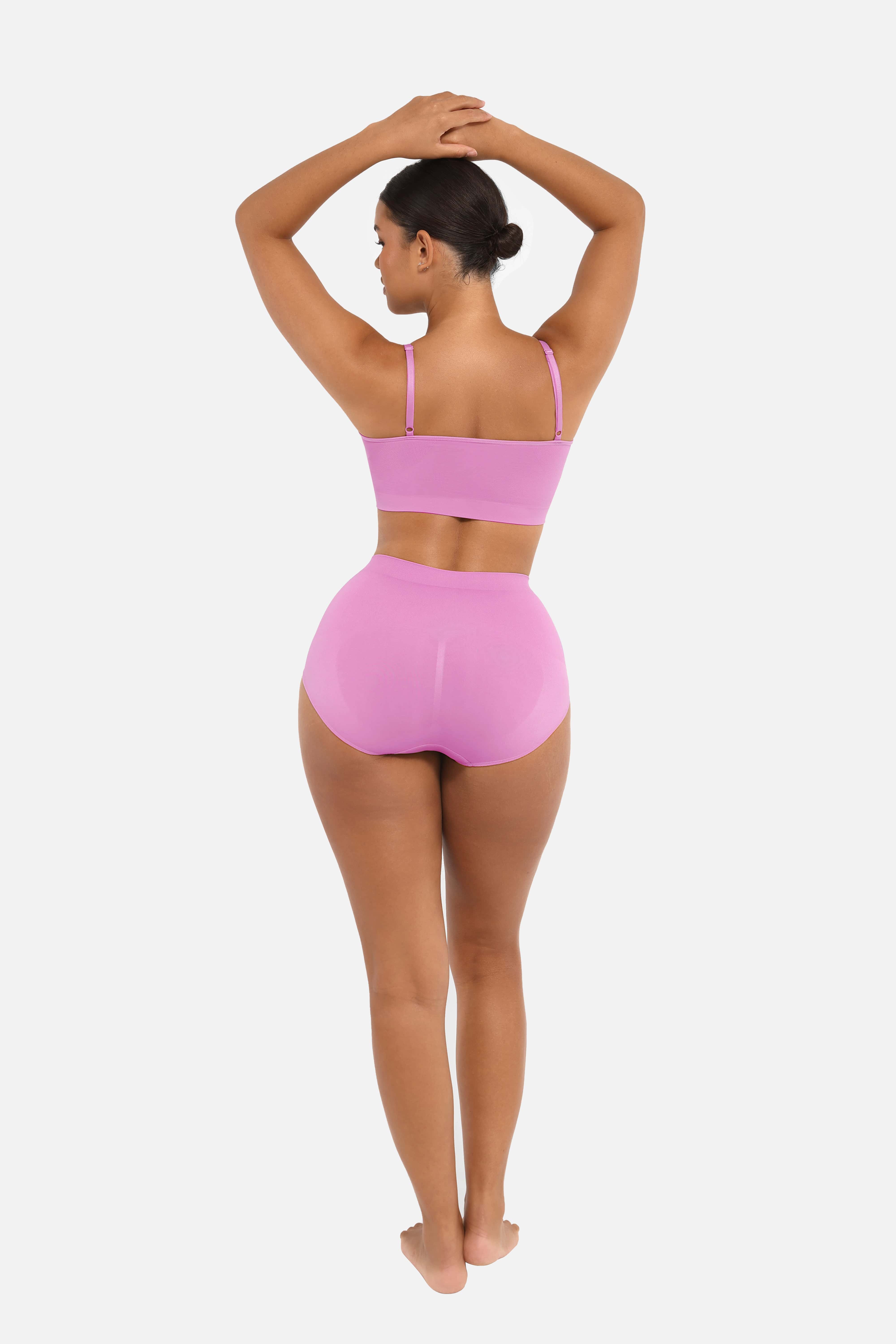 Seamless Peach Hip Brief