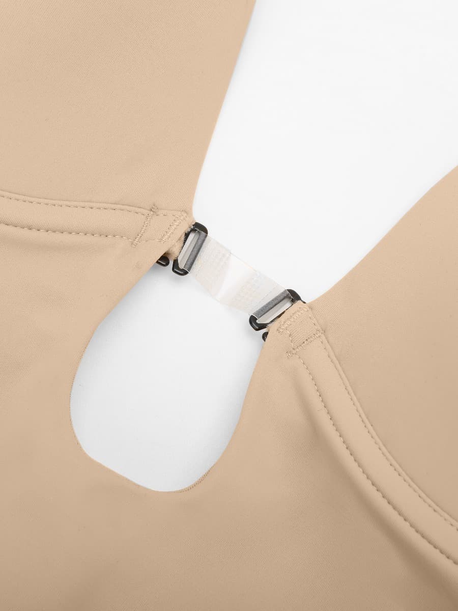 Plunge Bodysuit with removable pads