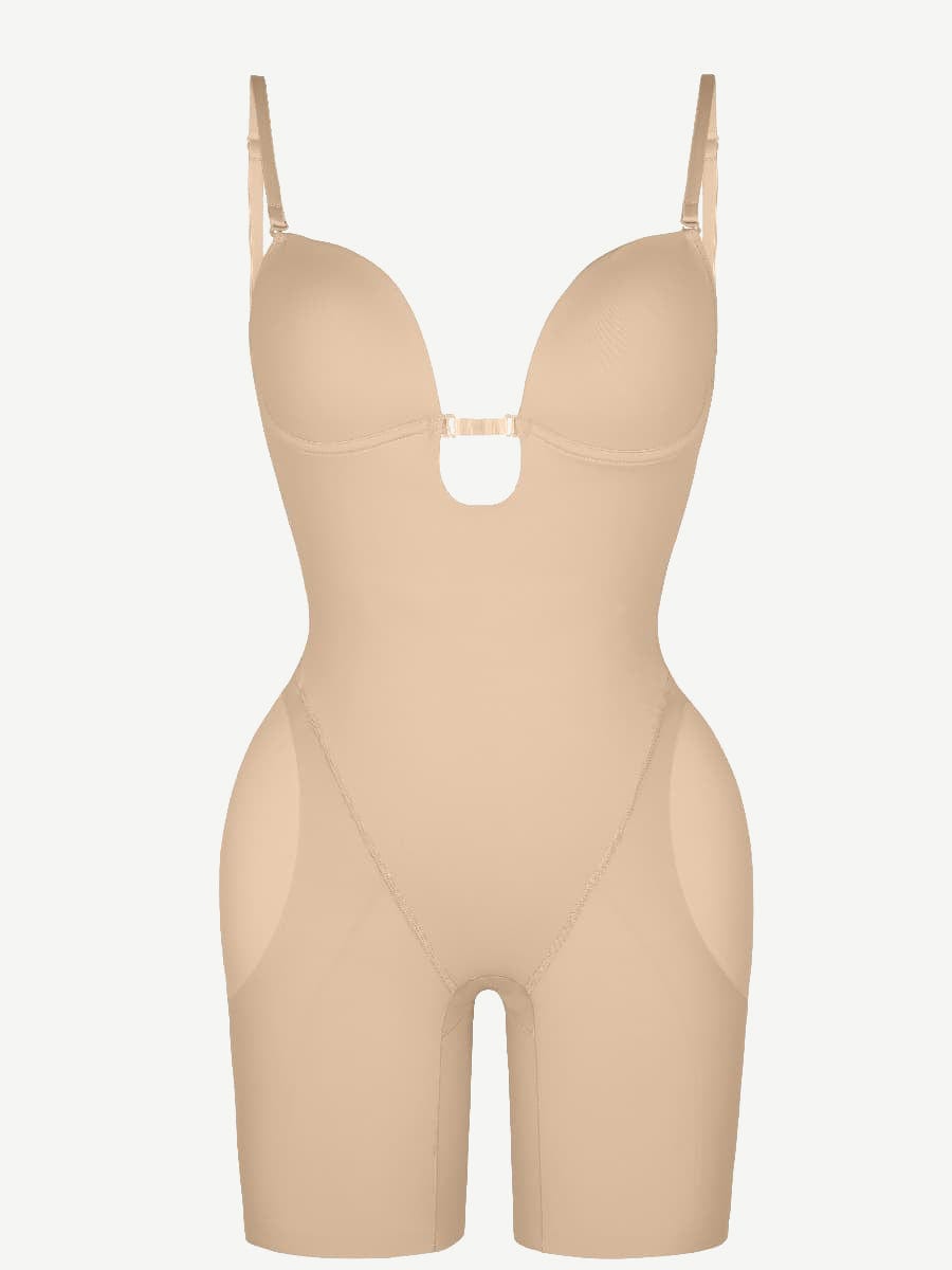 Plunge Bodysuit with removable pads