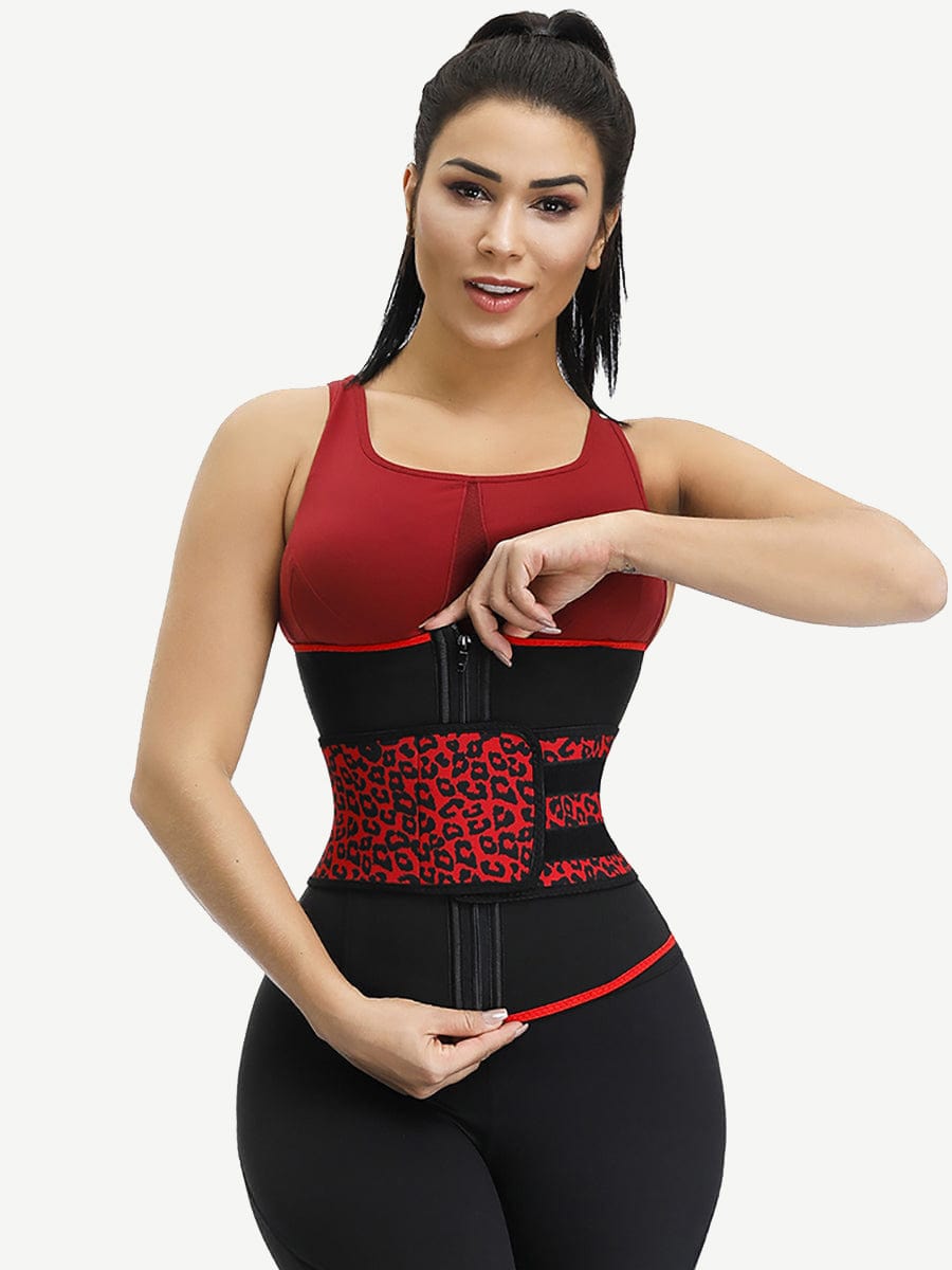 Leopard Print Neoprene Waist Trainer