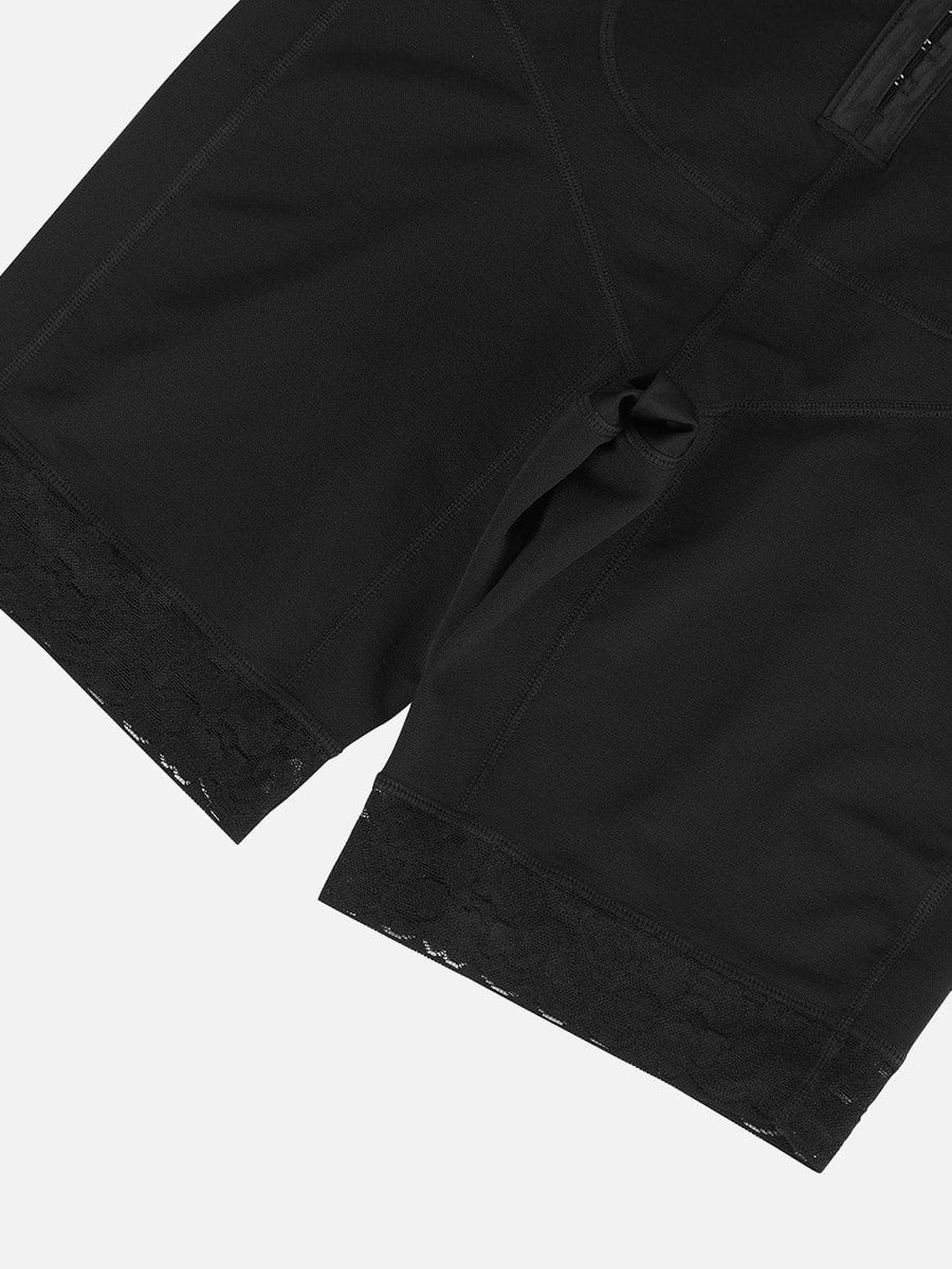 Side Zip Detachable Strap Bodysuit