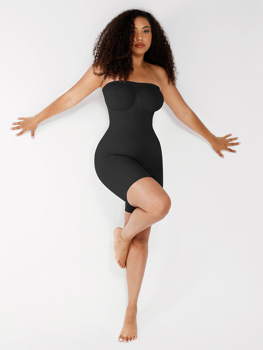 Strapless Butt-Lifting Body Shaper