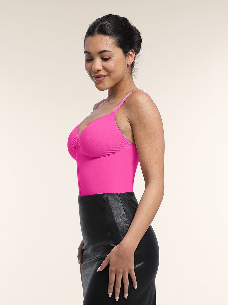 Plunge Support Thong Bodysuit