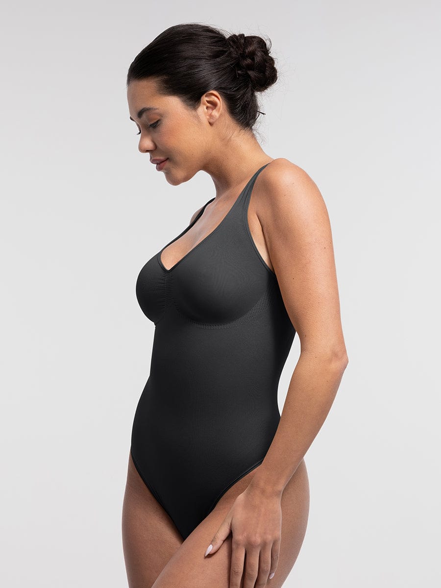 Diamond Neck Support Bodysuit