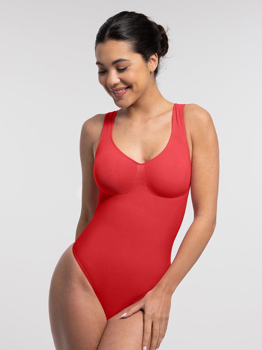 Diamond Neck Support Bodysuit