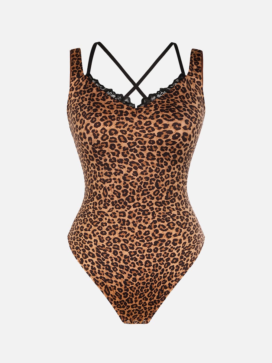 Lace Trim Bodysuit