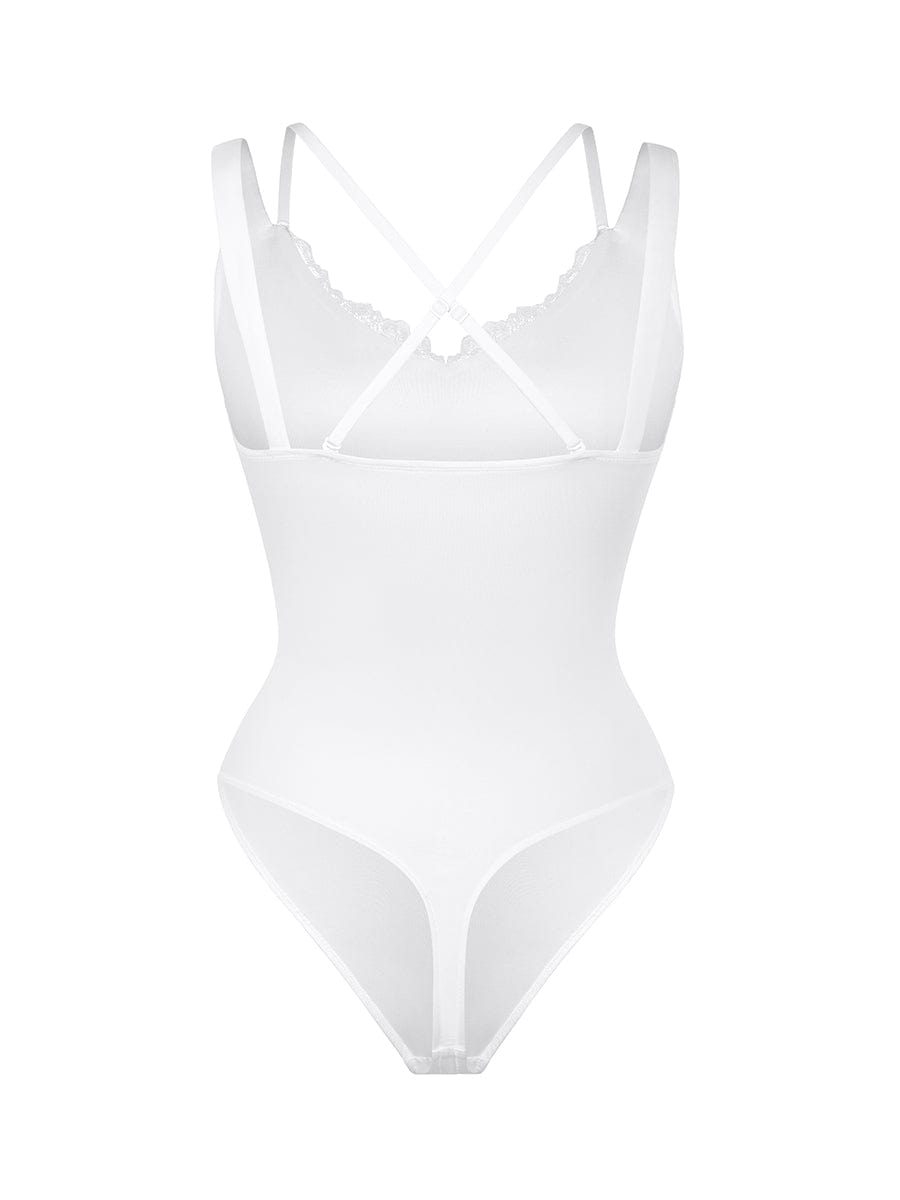 Lace Trim Bodysuit