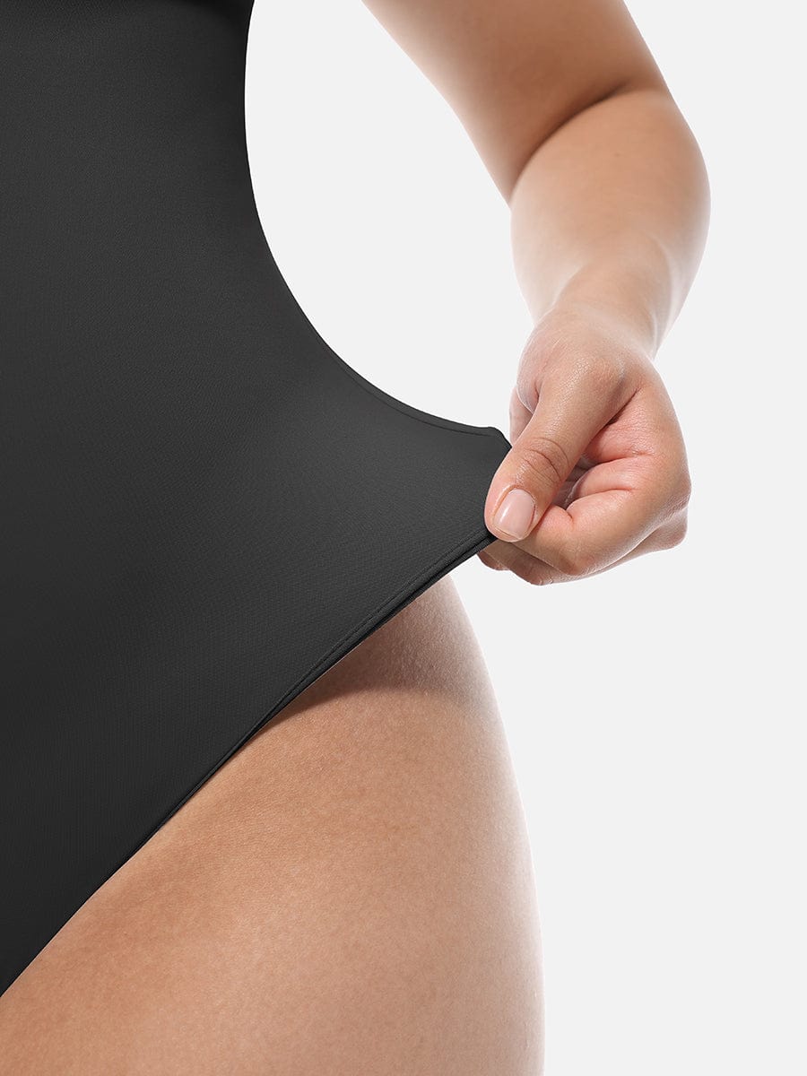 Square Neck Tummy Control Bodysuit