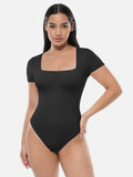 Square Neck Tummy Control Bodysuit