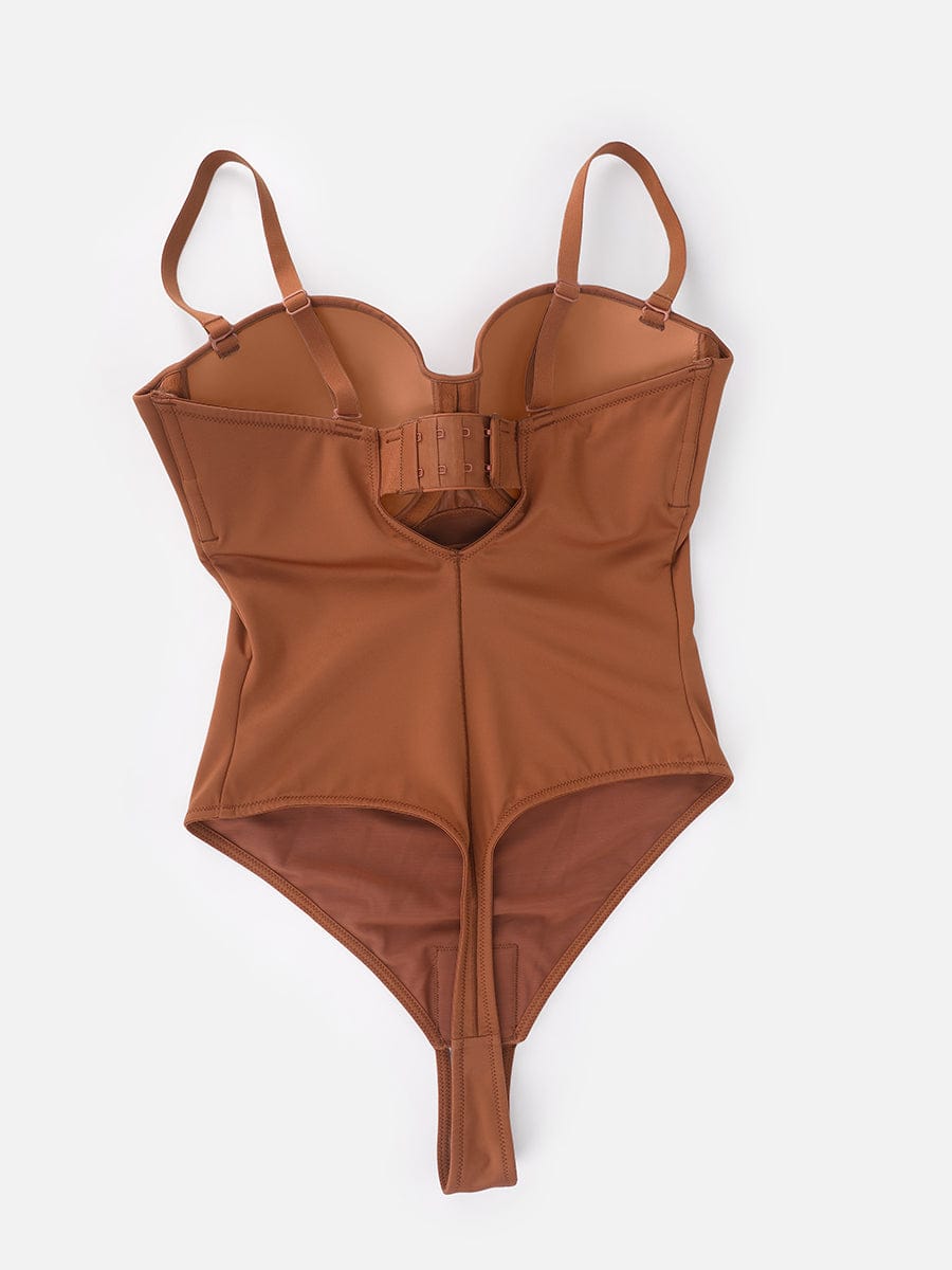 Strapless Underwire Thong Bodysuit