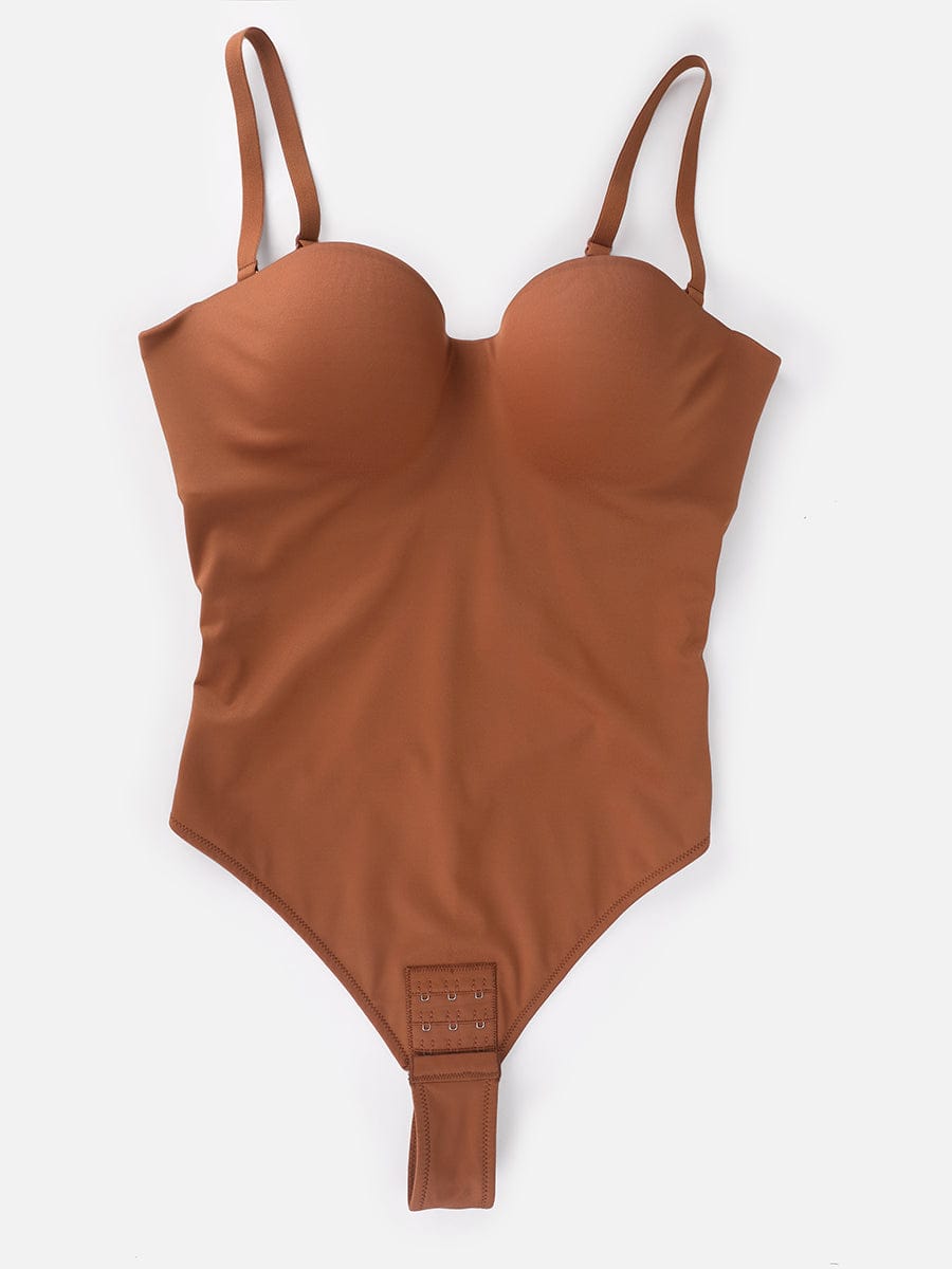 Strapless Underwire Thong Bodysuit