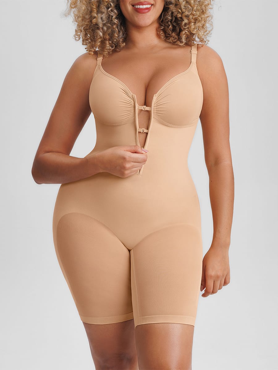 Seamless Invisible Zip Bodysuit